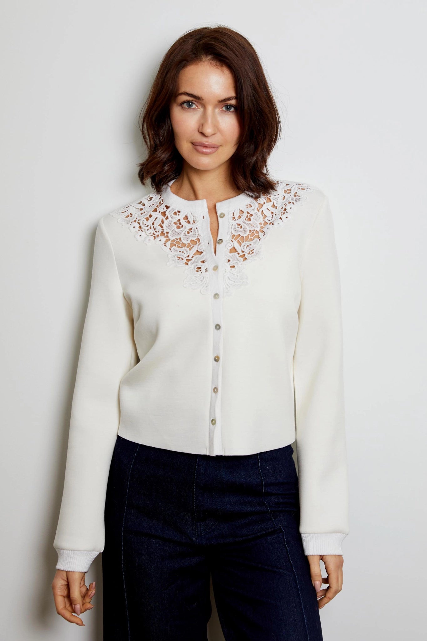 Lexi Lace Cardigan Top – Clothesline Clothing Co. Lexi Lace Cardigan Top – Clothesline Clothing Co.