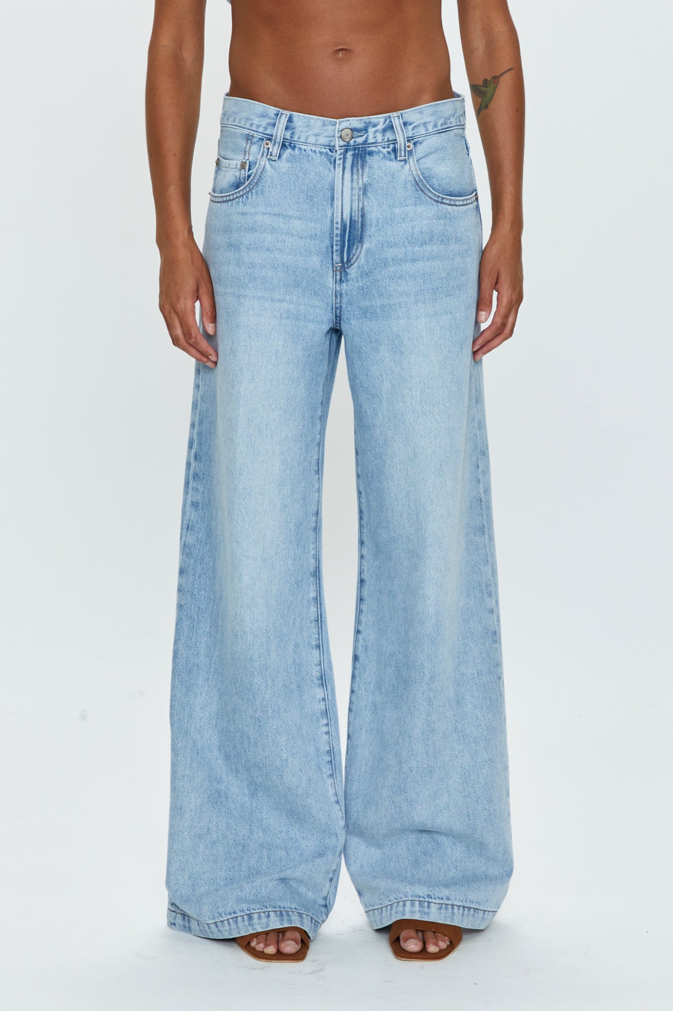 Jadyn Low Slung Palazzo Clothesline Clothing Co.