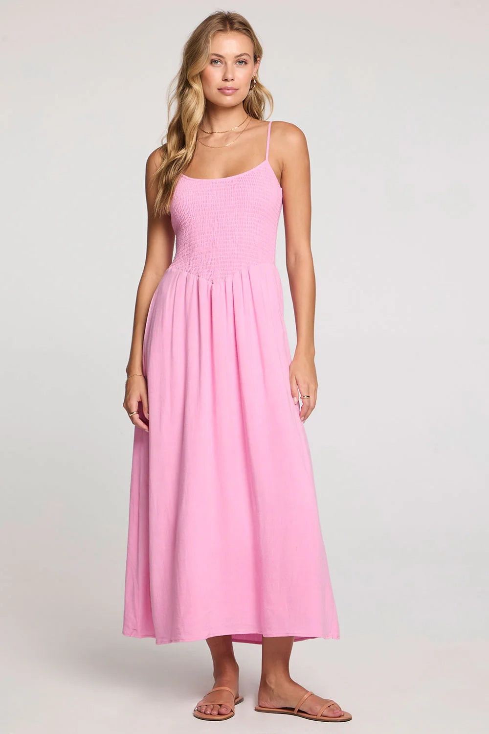 fitted pink maxi dress Tarynn Maxi Dress Petal Pink / S