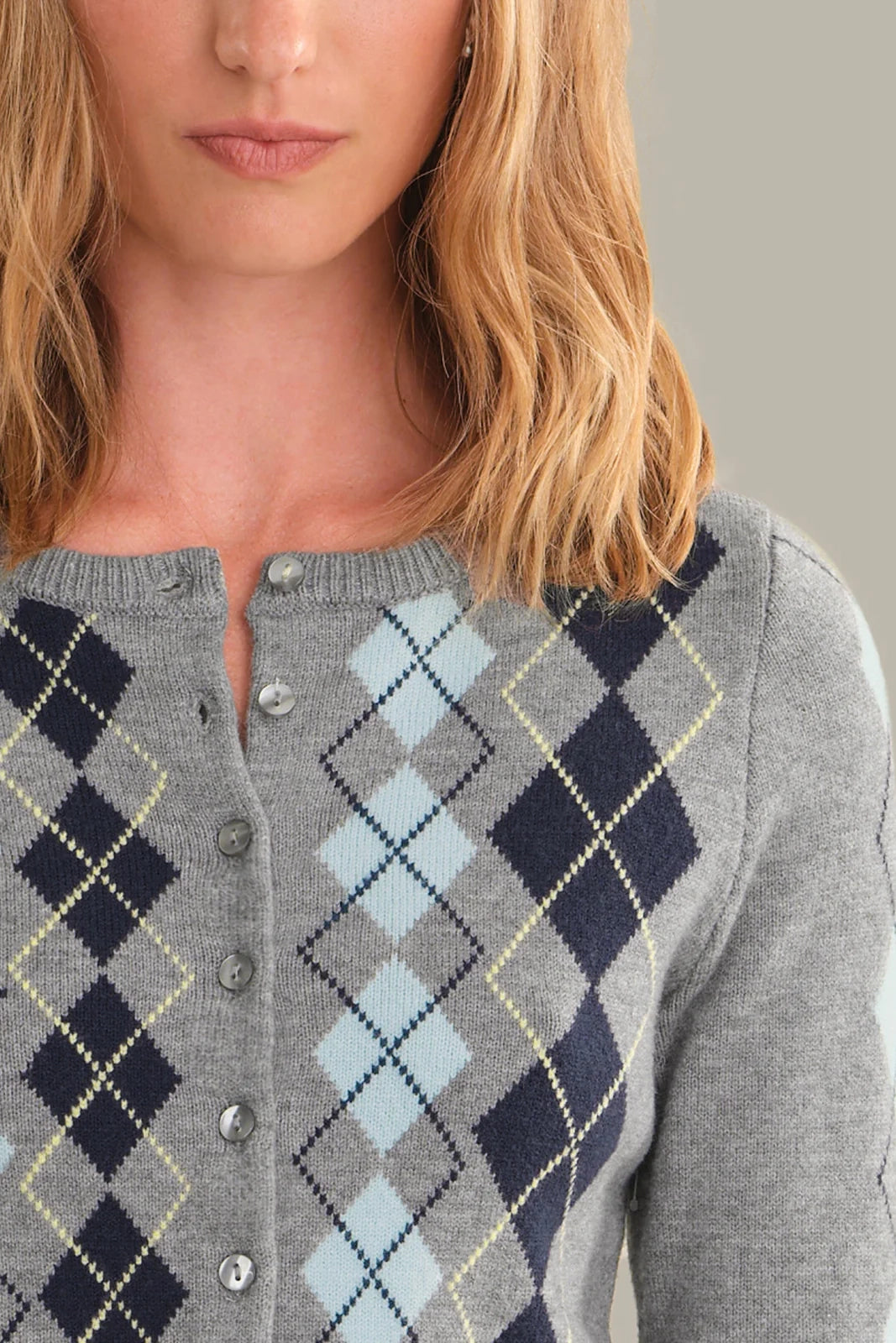 Argyle Cardigan