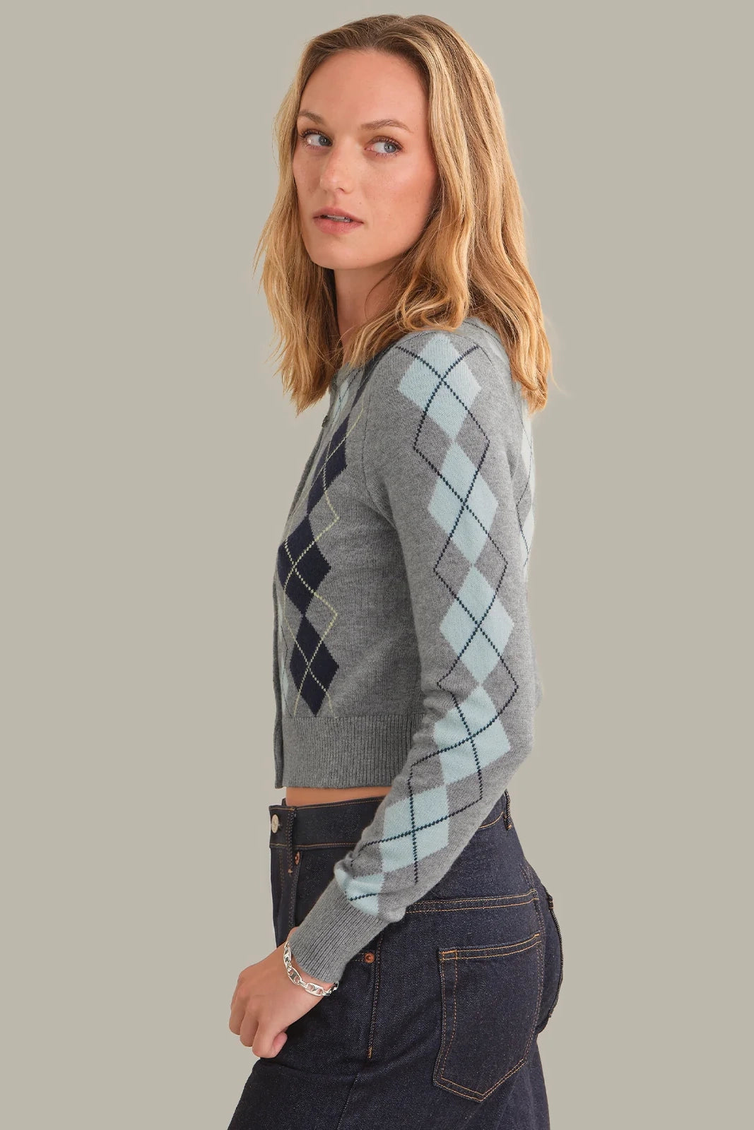Argyle Cardigan