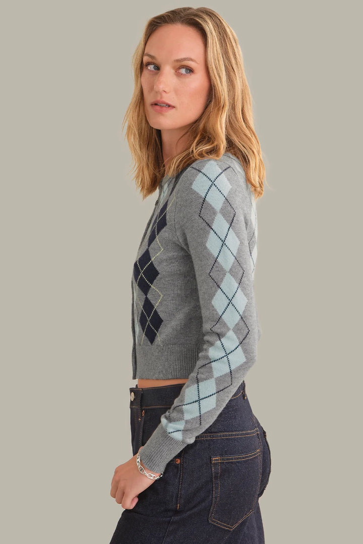 Argyle Cardigan
