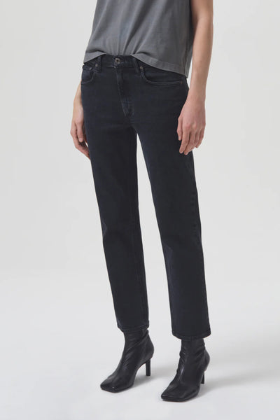Kye Mid Rise Straight Crop