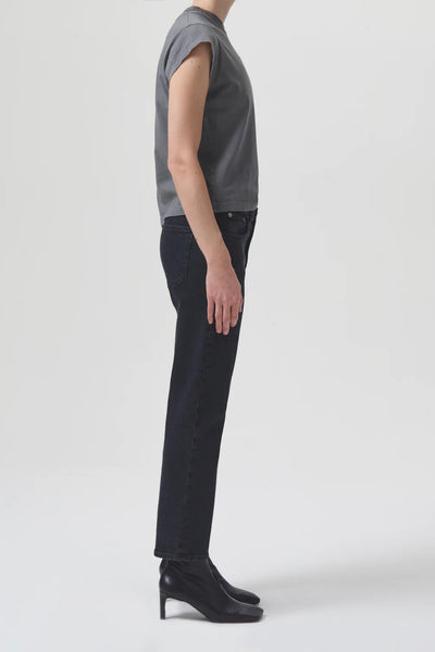 Kye Mid Rise Straight Crop