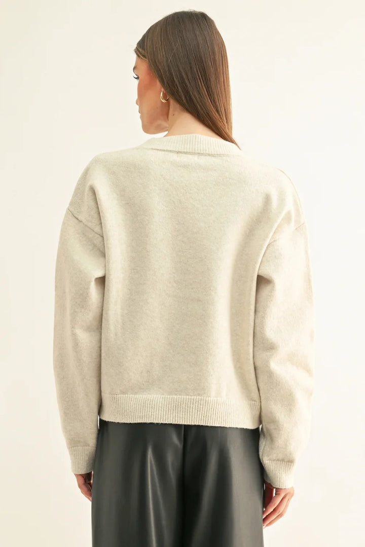 Angie Rhinestone Sweater