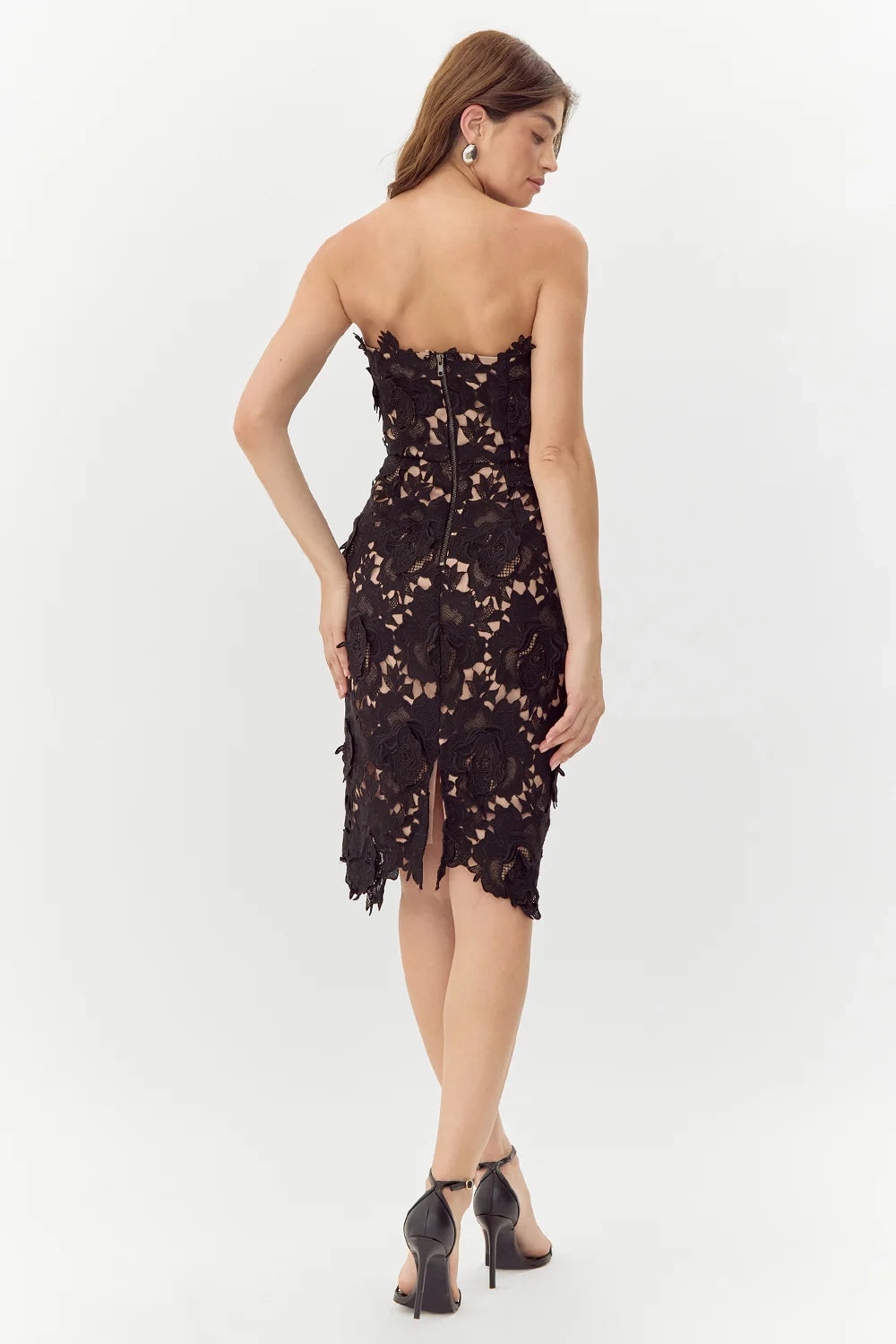 Jade Woven Lace Tube Dress Clothesline Clothing Co. Jade Woven Lace Tube Dress Clothesline Clothing Co.