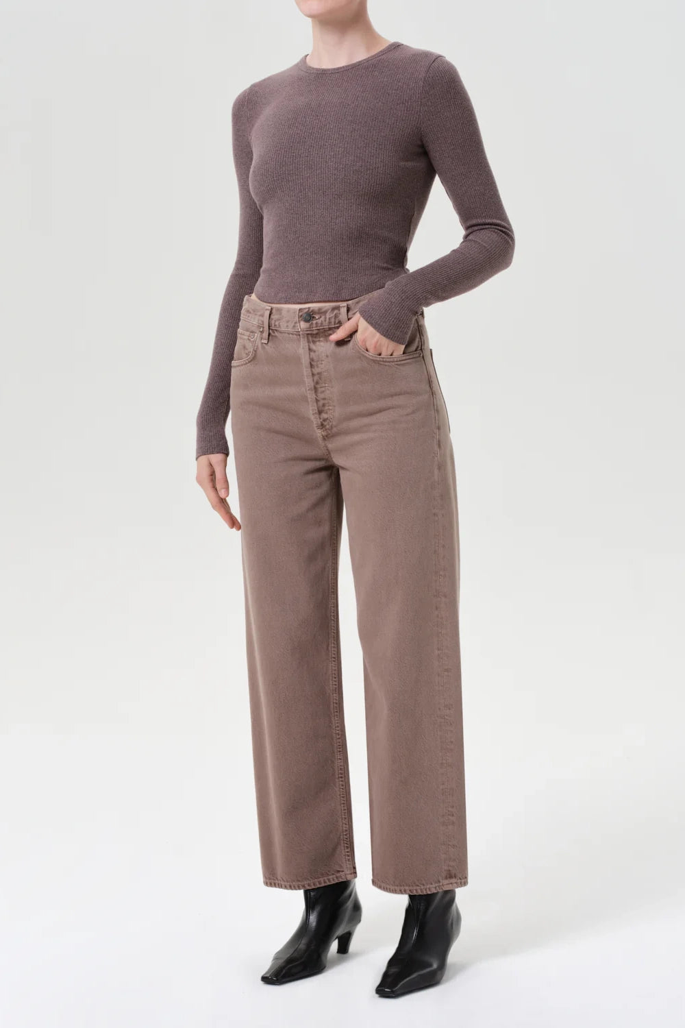 Ren Crop Wide Leg Jean