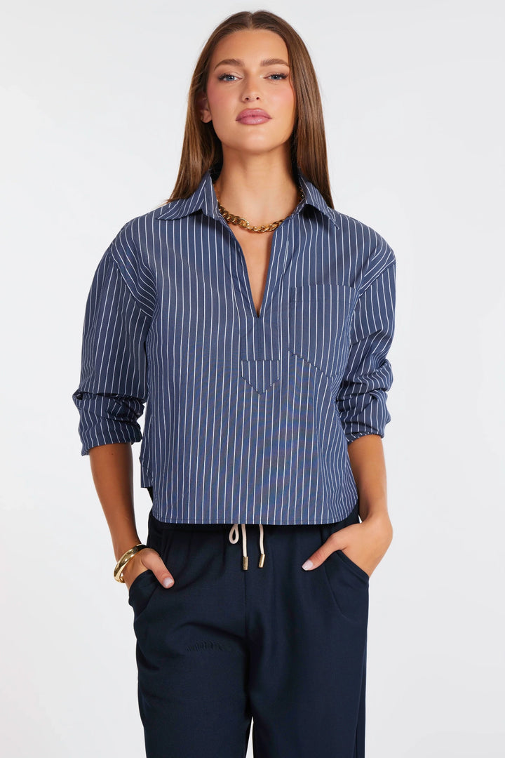 Casey Poplin Pullover