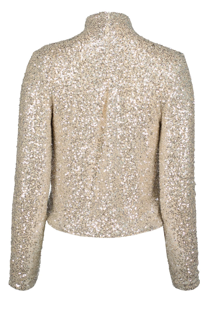 Sublime Funnel Neck Sequin Top