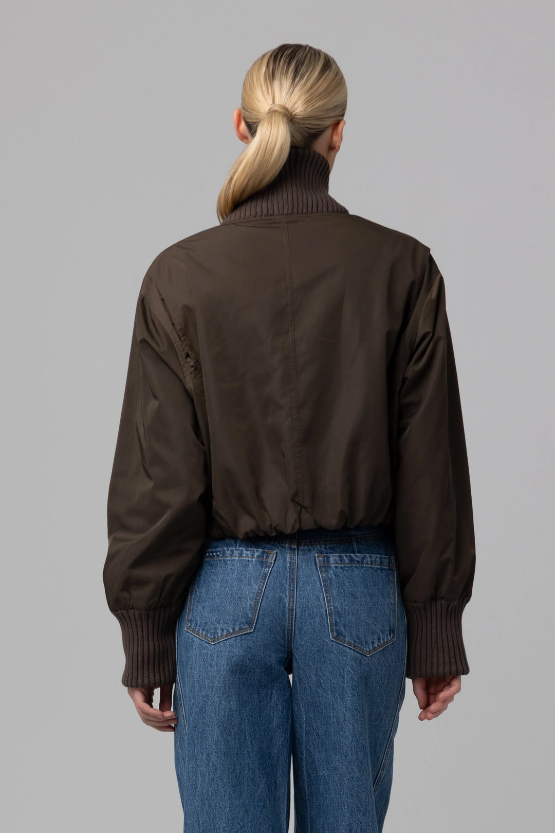 Crop Nylon Jacket