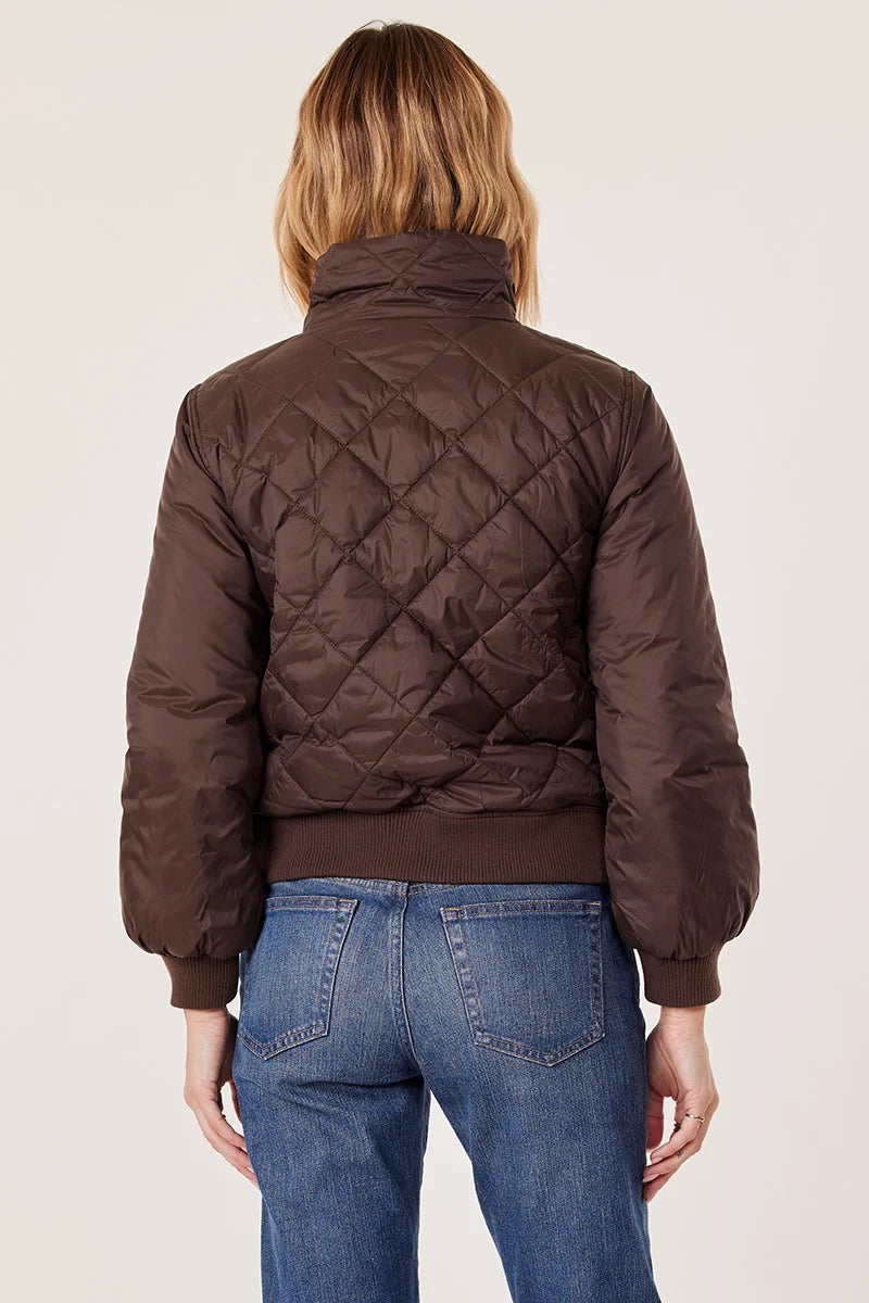Leni Mock Neck Jacket
