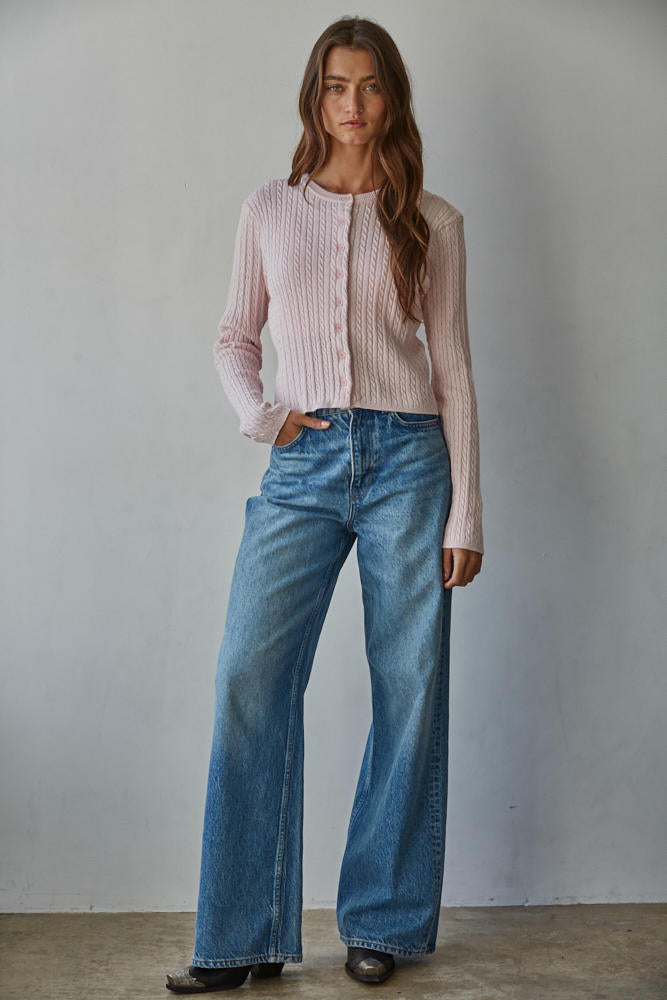 Cable Cardigan
