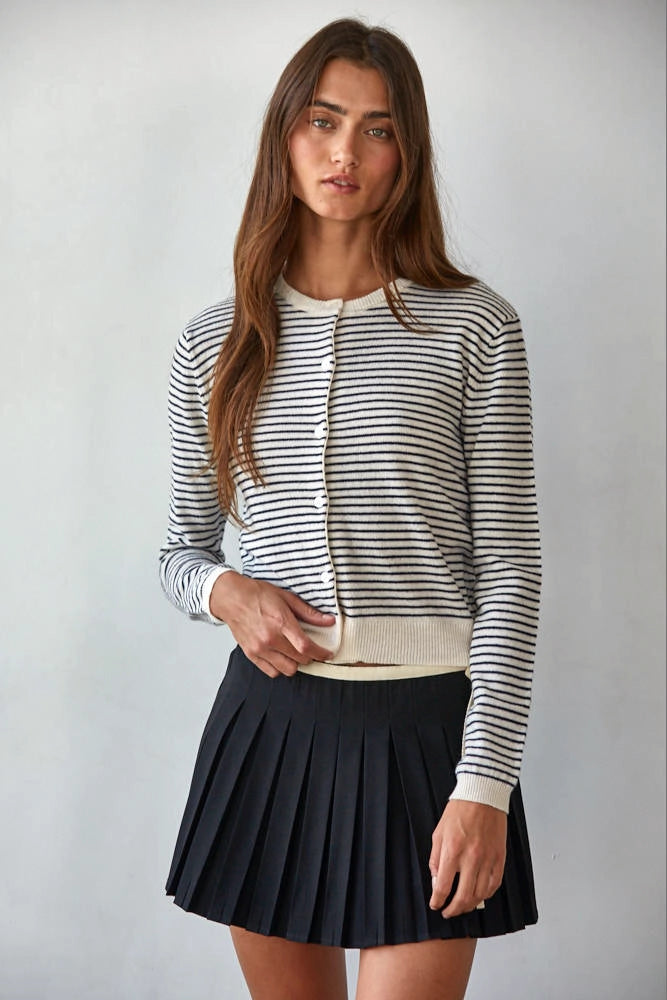 Striped Cardigan