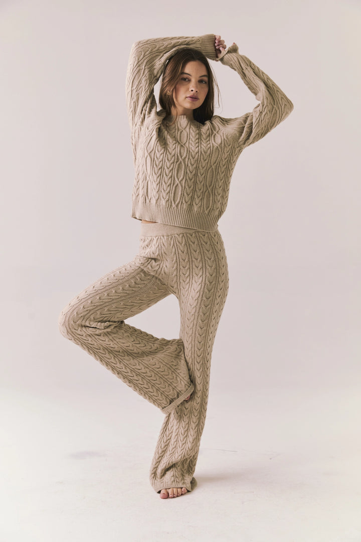 Cable Knit Pant