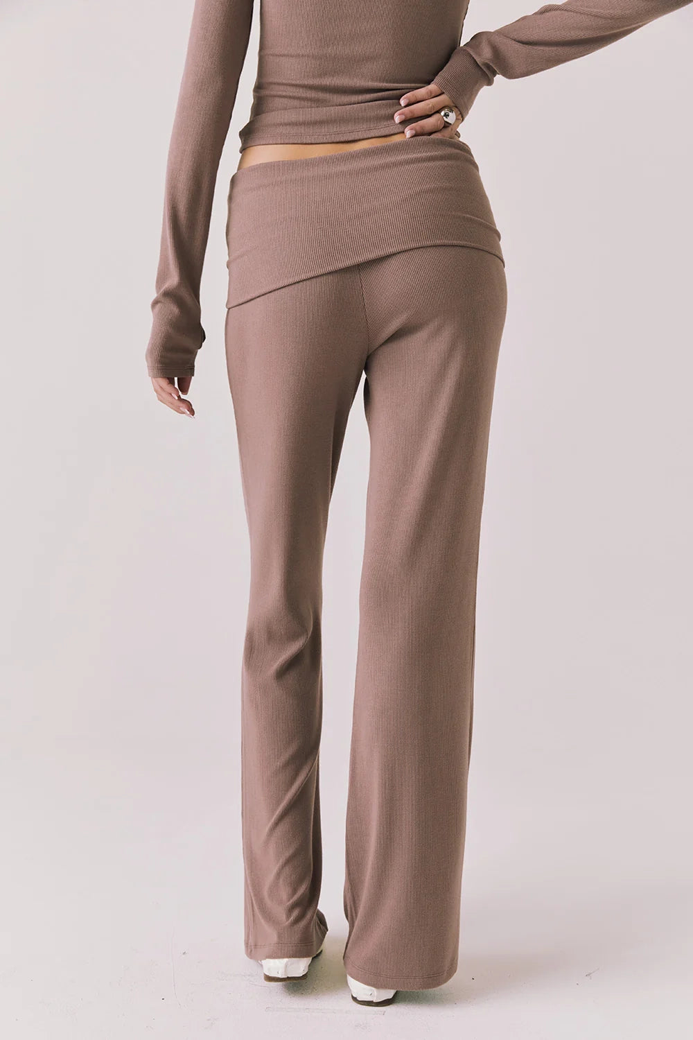 Mantra Fold Over Flare Pant