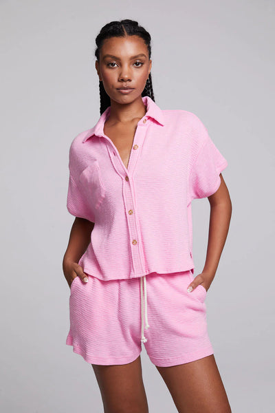Waffle Short Set