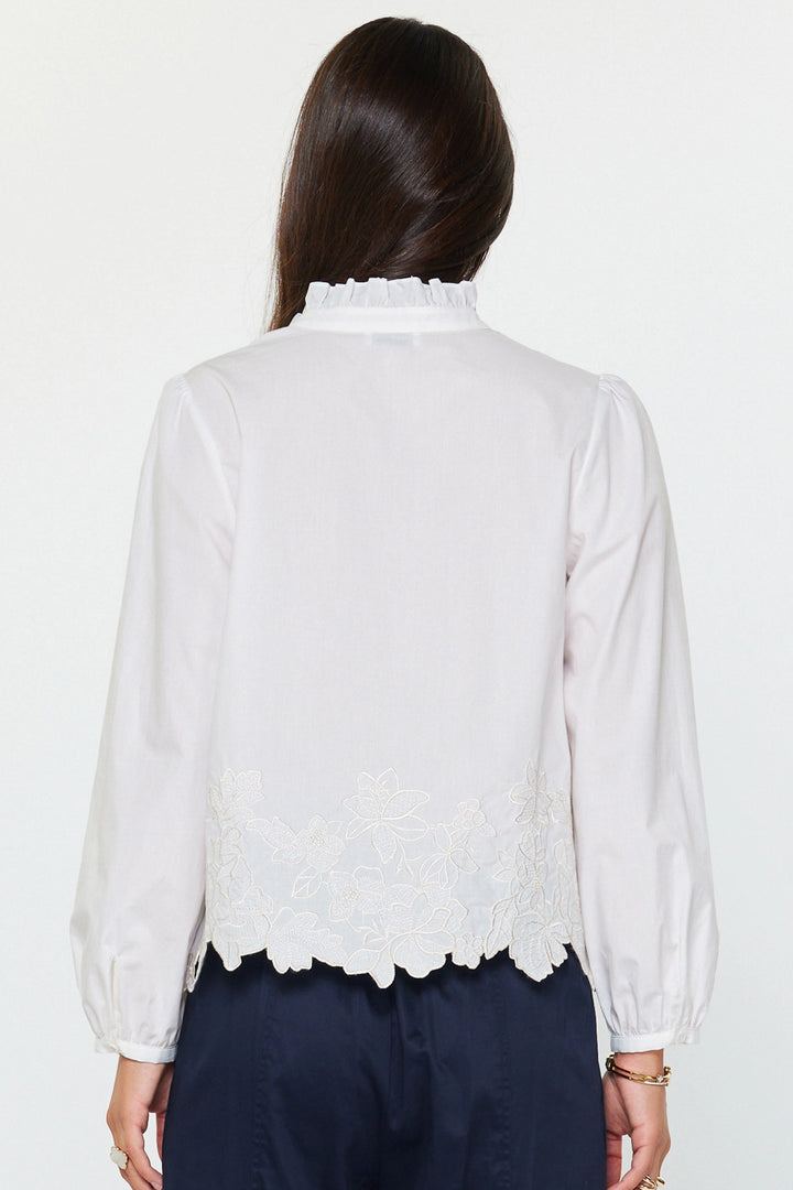 Embelished Hem Shirt