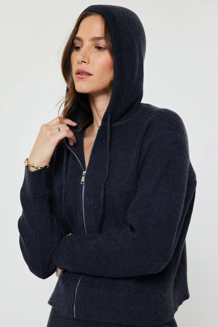 Knit Zip Hoodie