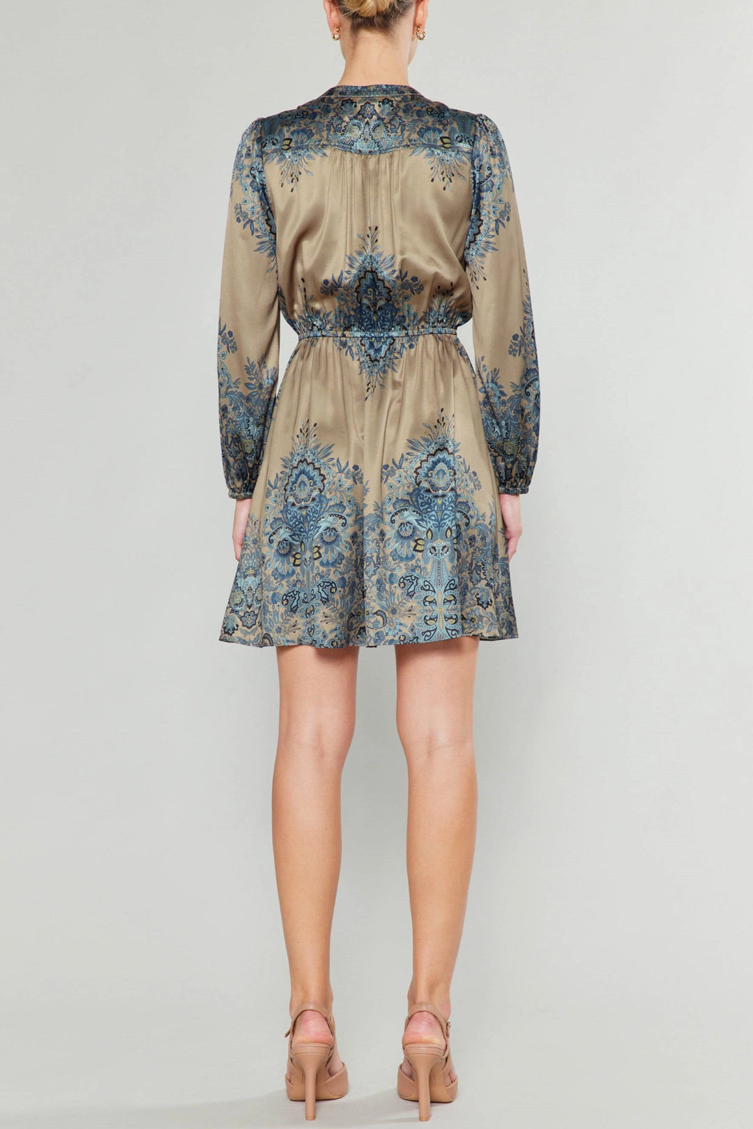 Mandarin Collar Dress Clothesline Clothing Co. Mandarin Collar Dress Clothesline Clothing Co.