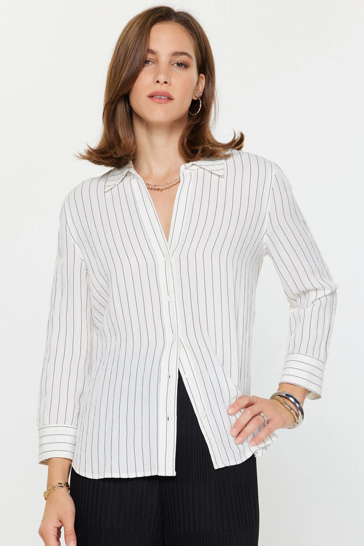Pinstripe Button down