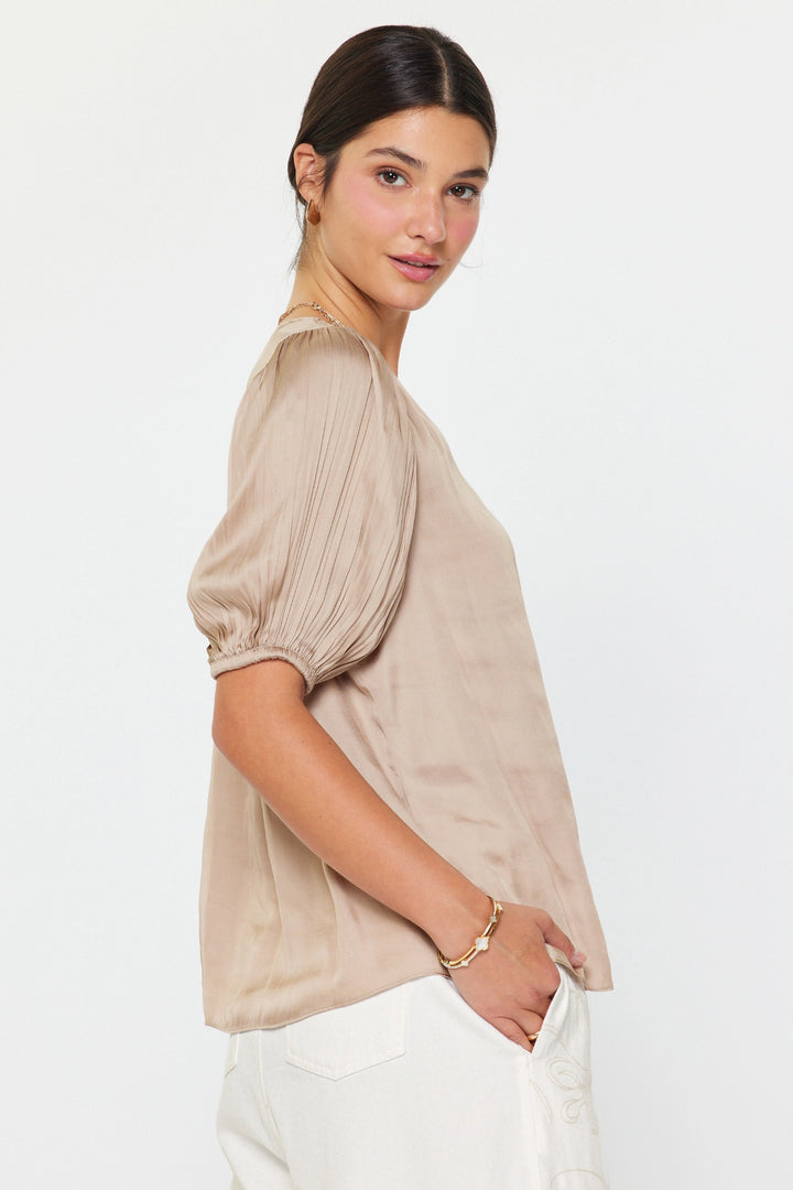 Split Neck Blouse