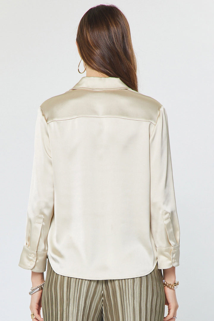 Woven Button Down