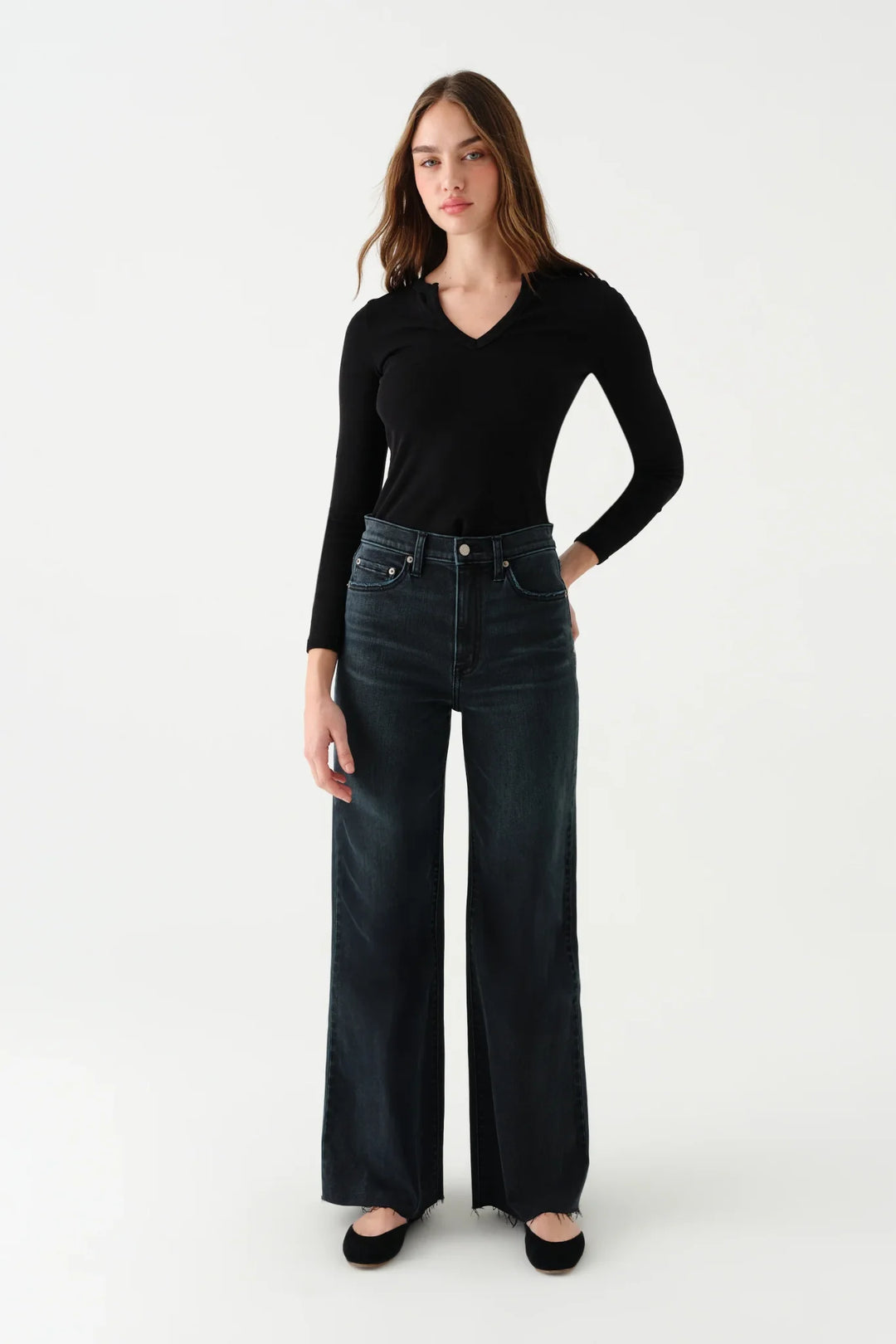 Far Out Wide Leg Jean
