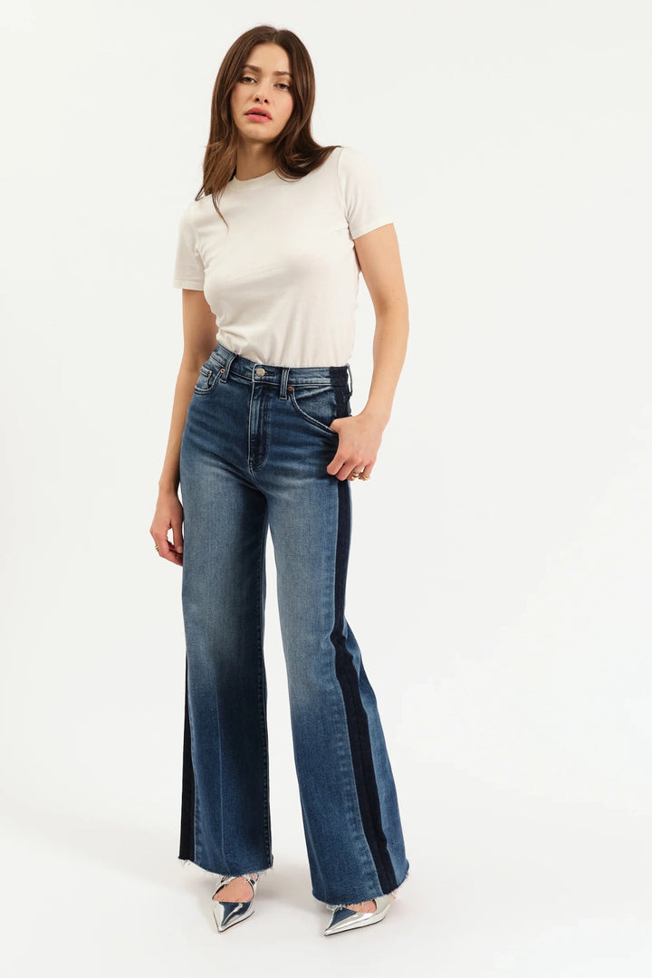 Far Out Tuxedo Wide Leg