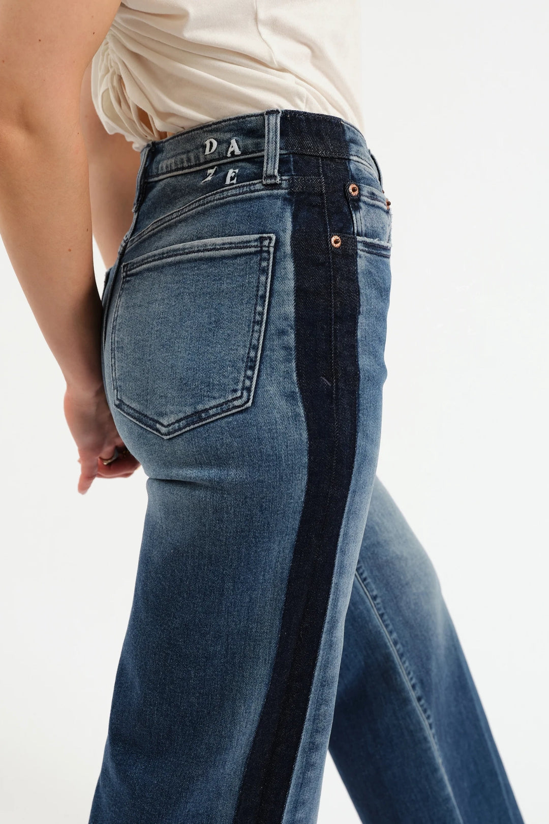 Far Out Tuxedo Wide Leg