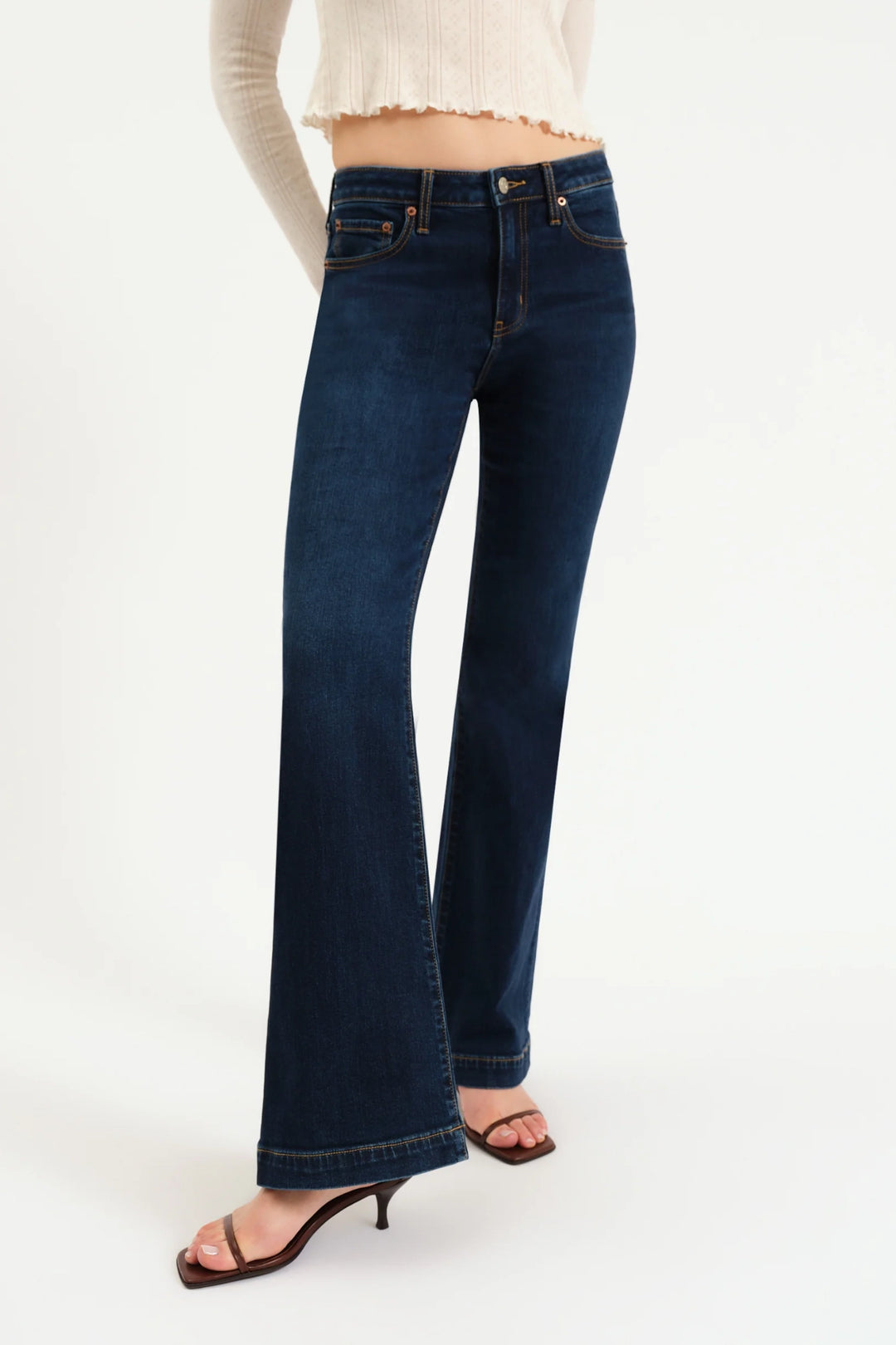 Heartbreaker Mid Rise Flare