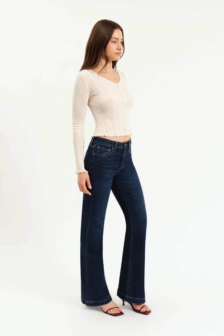 Heartbreaker Mid Rise Flare