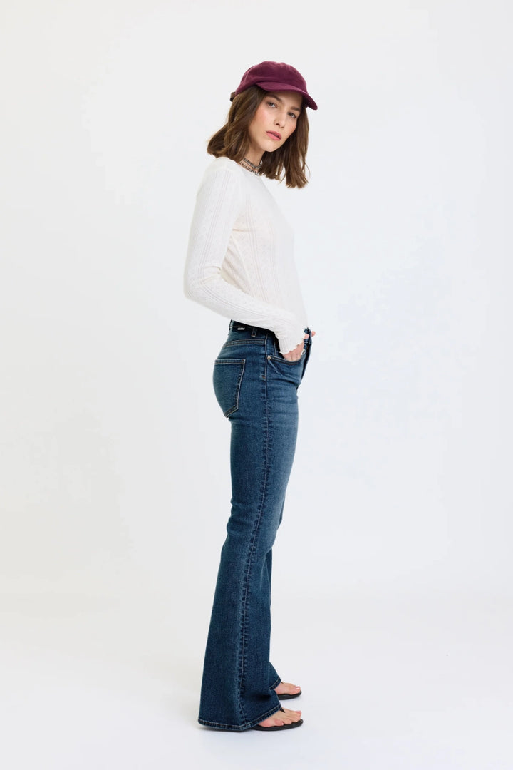 Lover Mid Rise Flare Jean