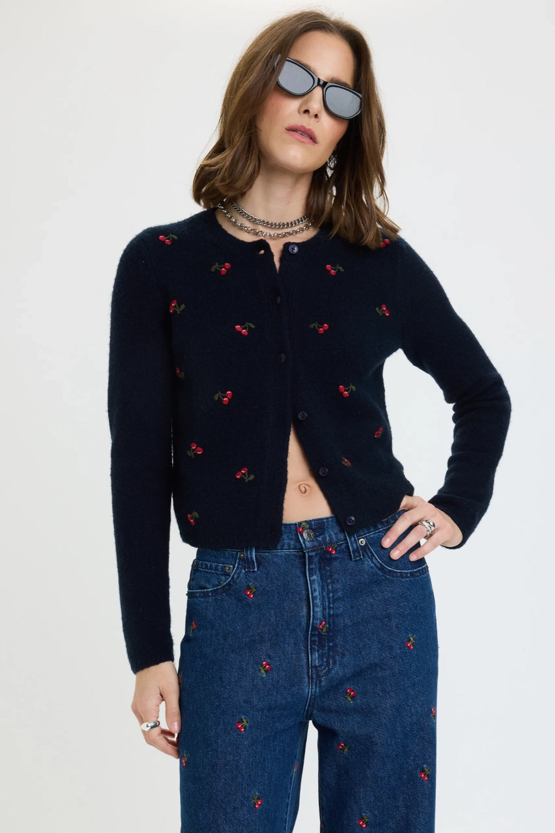 Muse Embroidered Cardigan