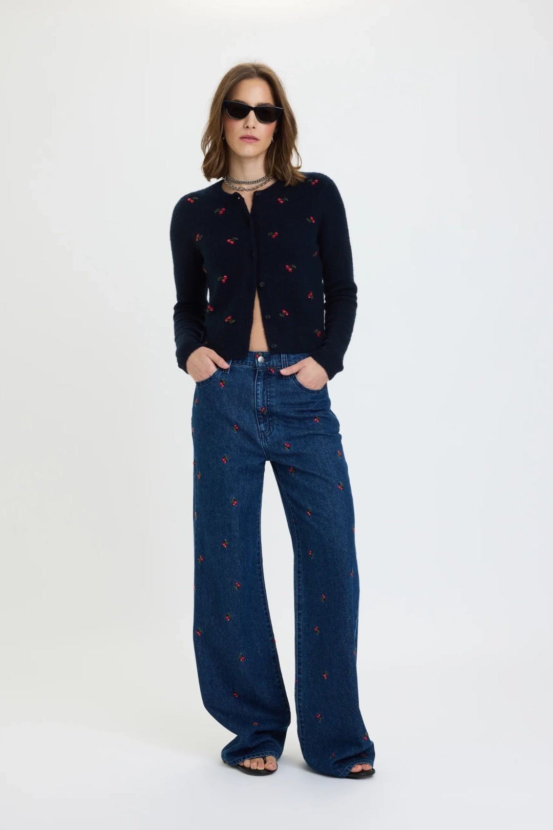 Muse Embroidered Cardigan