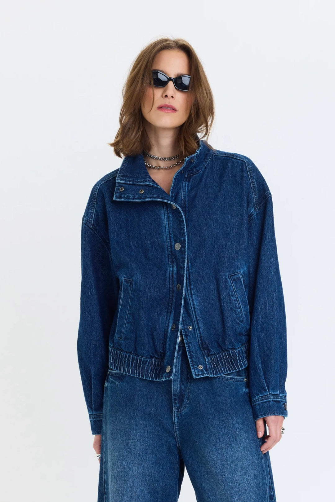 Phantom Funnel Neck Jacket