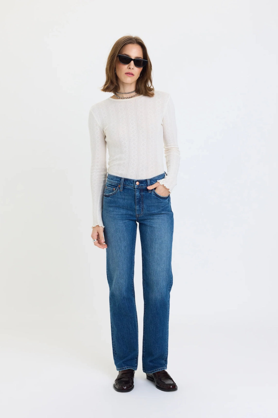 Rebel Mid Rise Straight