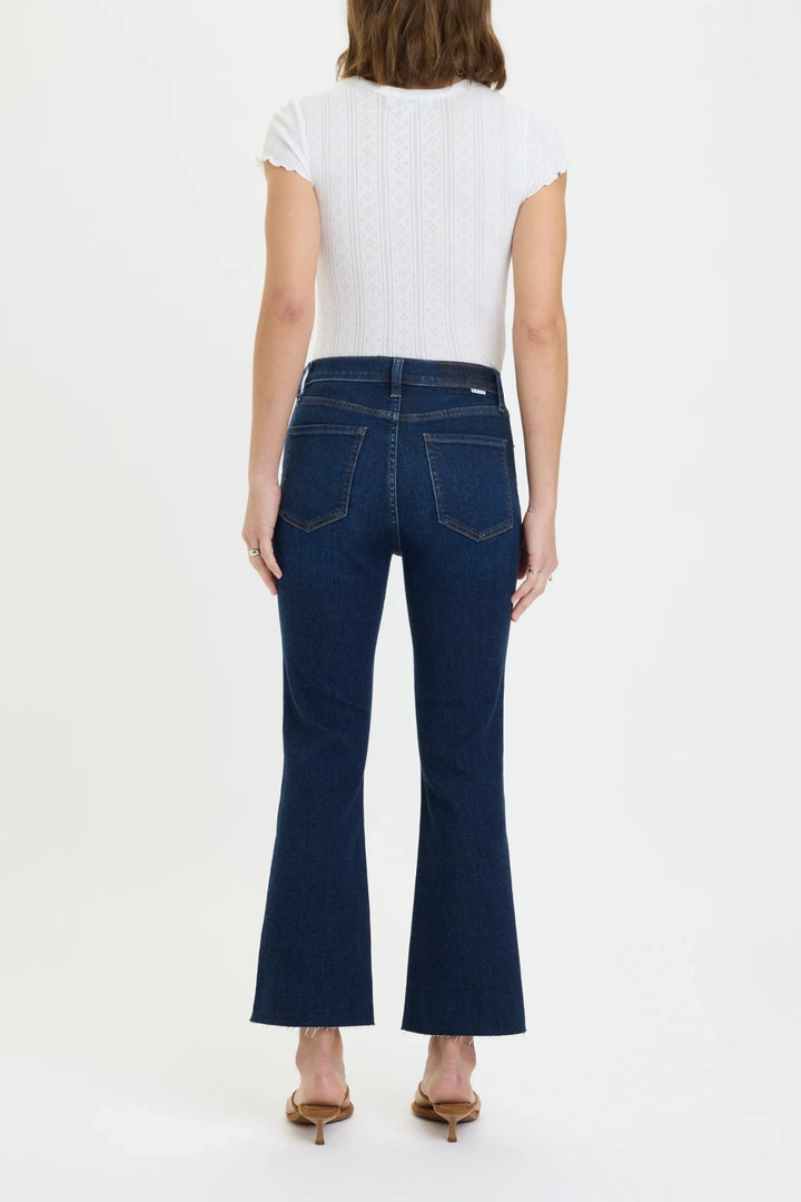 Shy Girl Crop Flare Jean