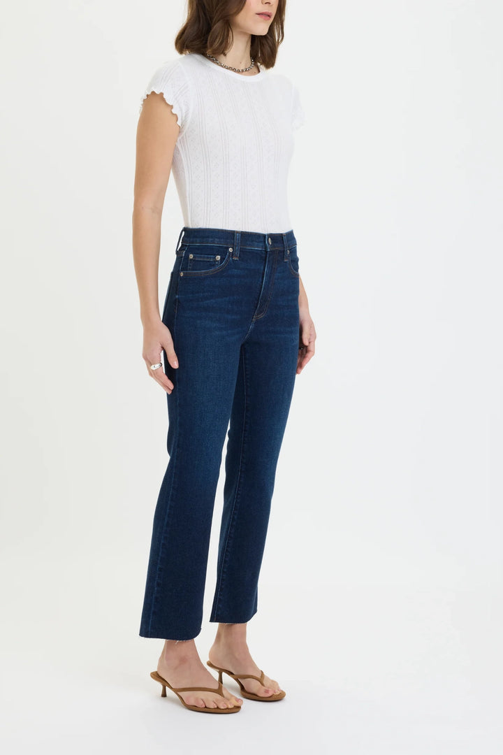 Shy Girl Crop Flare Jean
