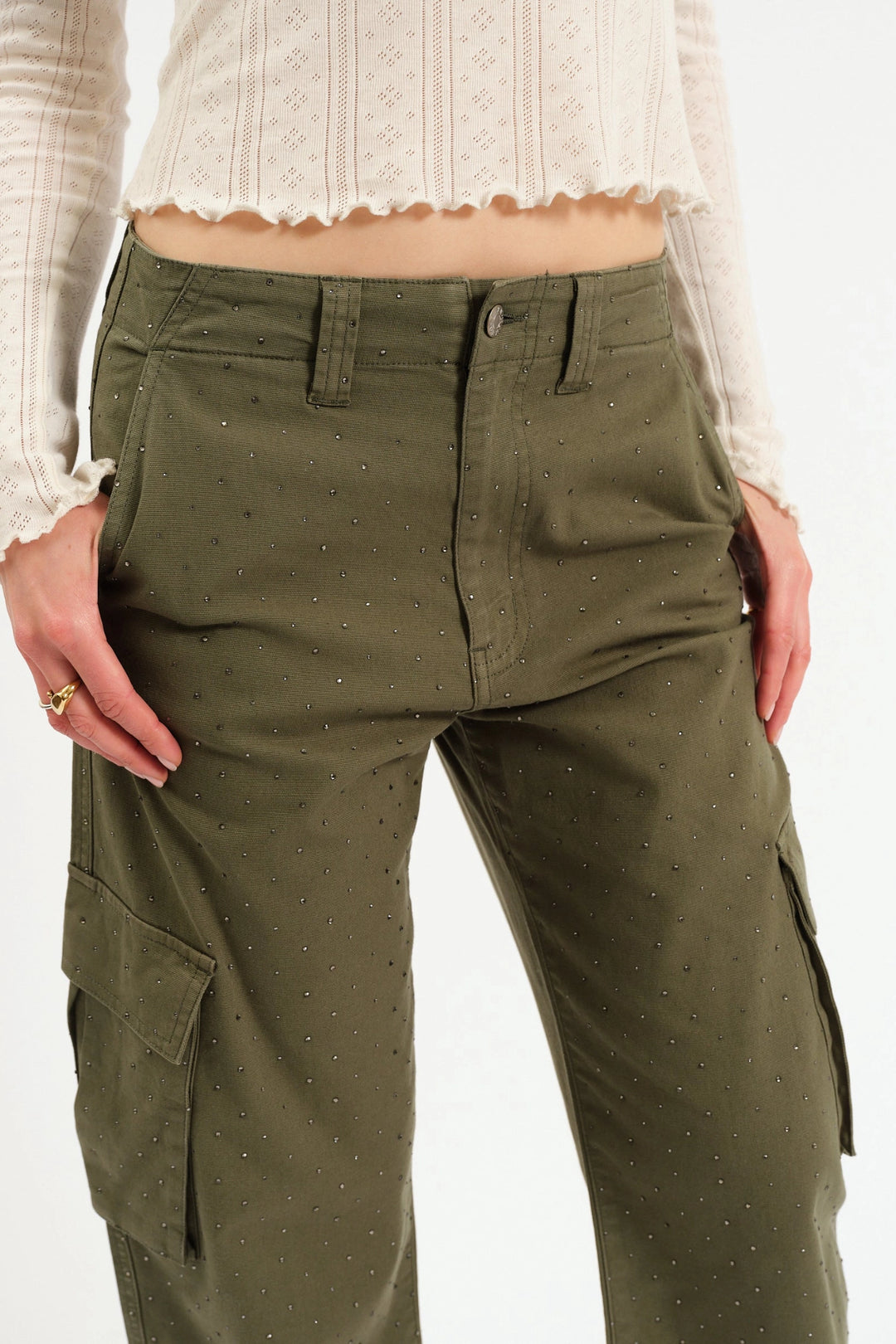 Squad Rhinestone Cargo