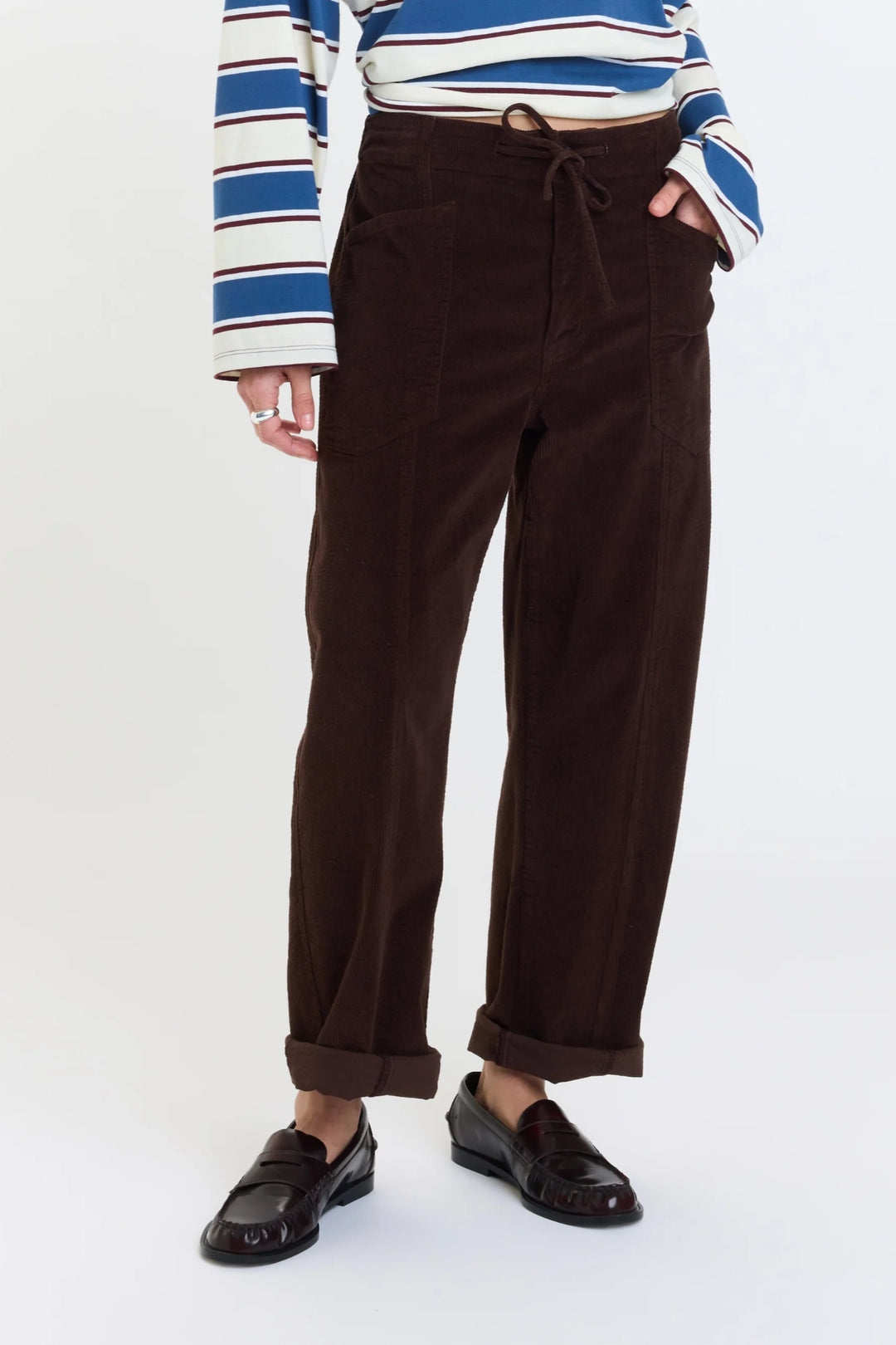 Villa Barrel Corduroy Pant