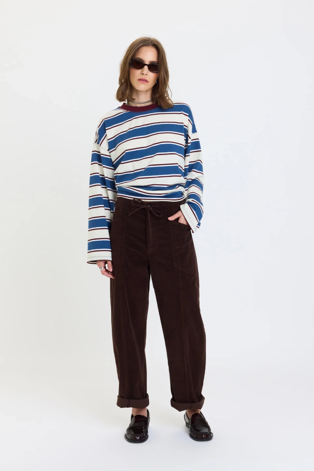 Villa Barrel Corduroy Pant