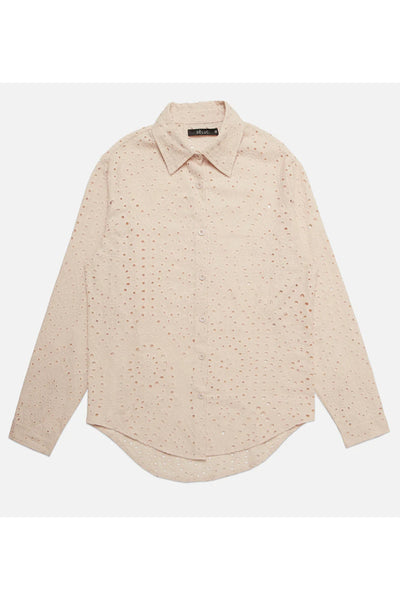 Eyelet Button Down