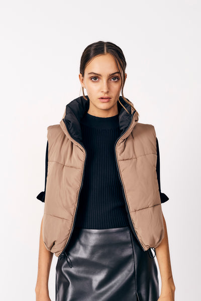 Reversible Puffer Vest