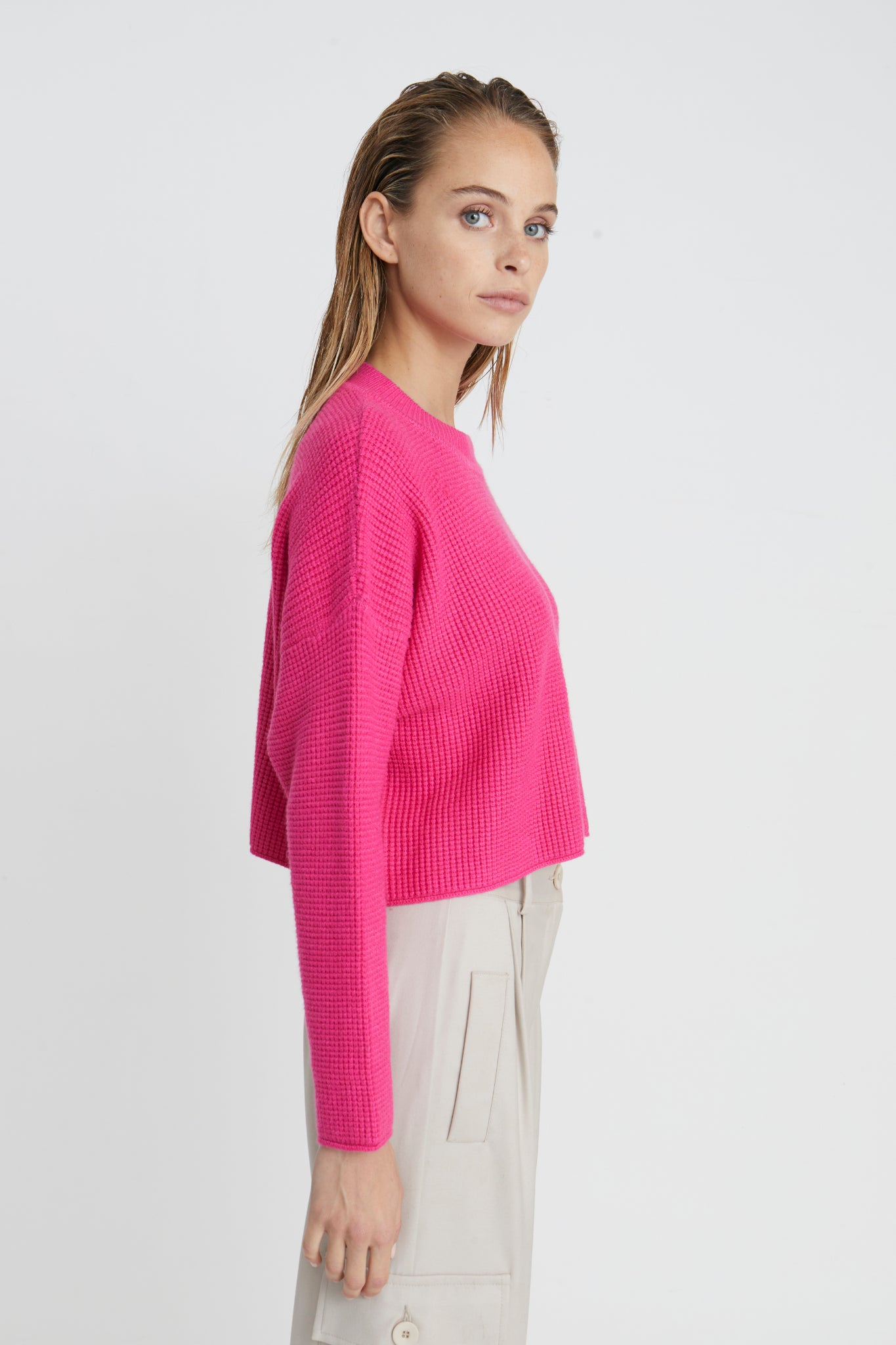 Waffle Sweater