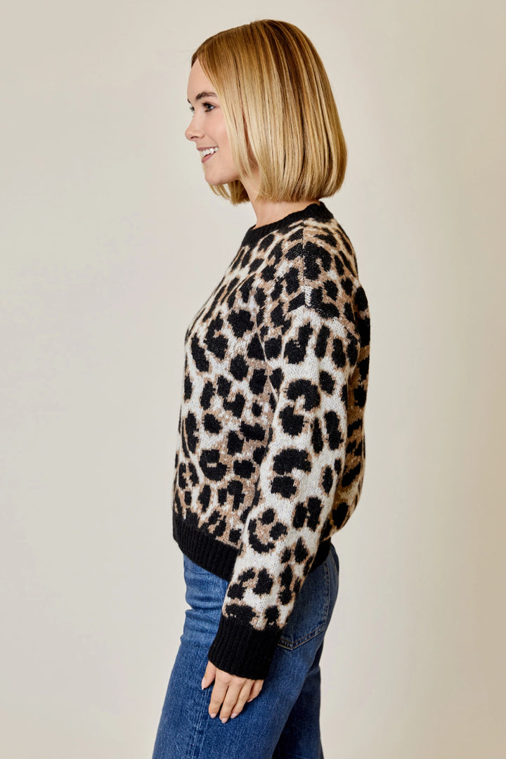 Cheetah Sweater