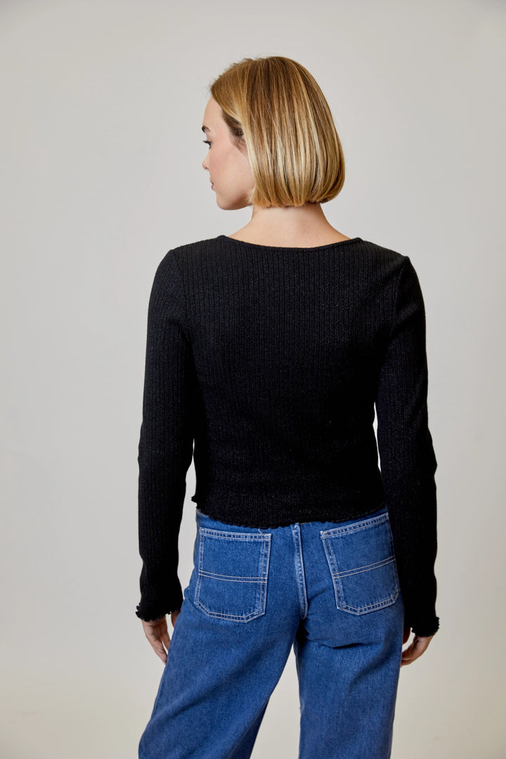 Crystal Bow Cardigan