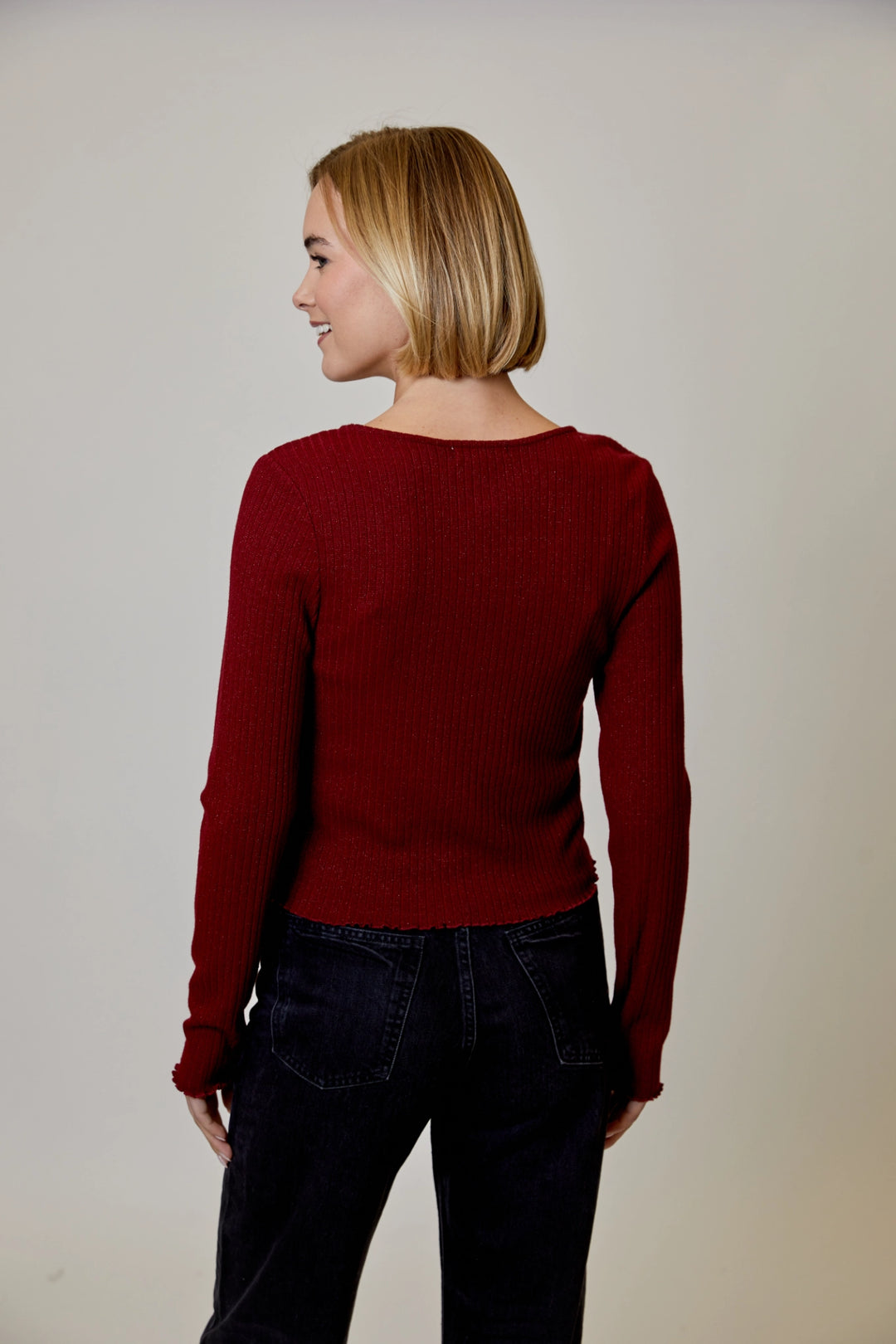 Crystal Bow Cardigan