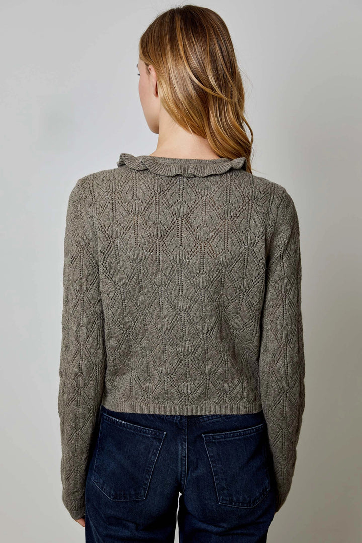Eleanor Ruffle Cardigan