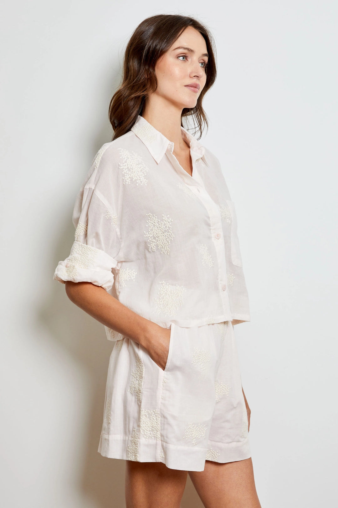 Embroidered 2 Piece Set