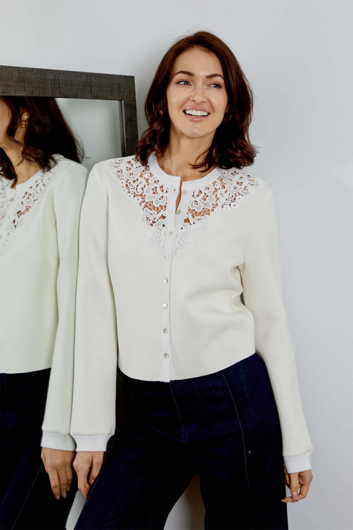 Lexi Lace Cardigan Top